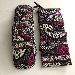 5 VERA BRADLEY  MAGENTA GLASSES HOLDER COIN PURSE